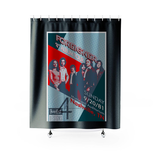 Foreigner Concert Shower Curtains