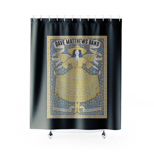 2016 Dave Matthews Band Clarkston Silkscreen Shower Curtains