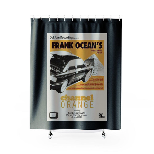 Frank Ocean Poster Channel Orange Posters Shower Curtains