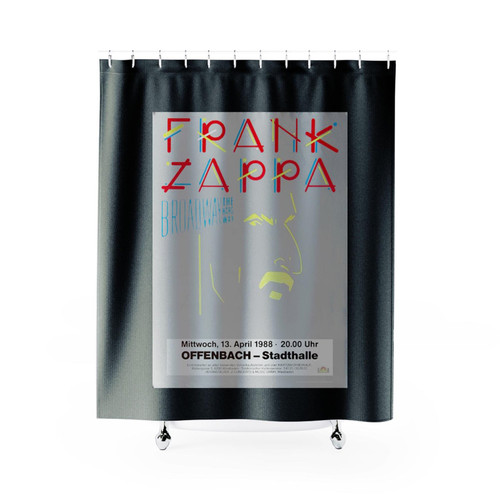 Frank Zappa Broadway Hard Way Frankfurt 1988 Shower Curtains