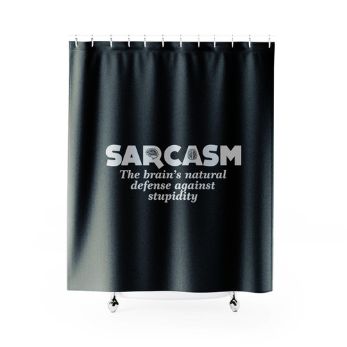 Sarcasm The Brain's Natural Defense Shower Curtains