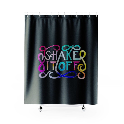 Shake It Off Taylor Swift 1989 Shower Curtains
