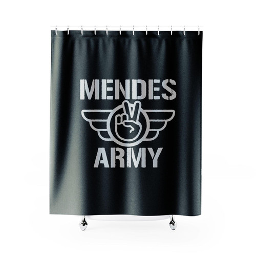 Shawn Mendes Army Logo Shower Curtains