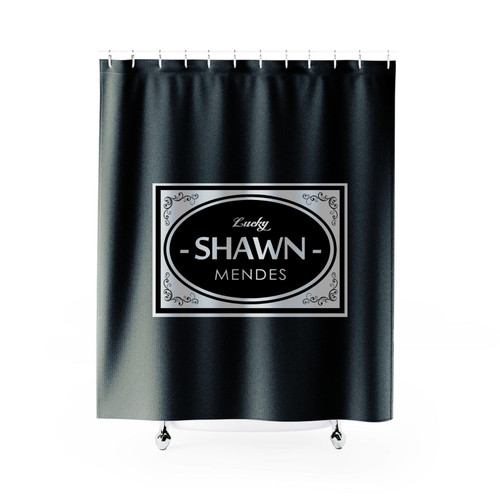 Shawn Mendes Lucky Shawn Mendes Retro Style Shower Curtains