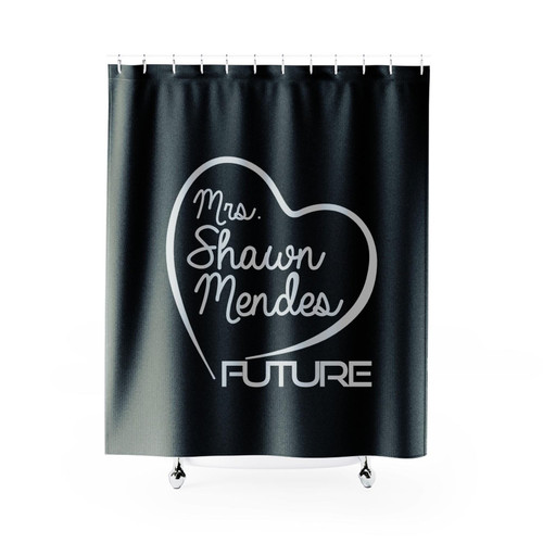 Shawn Mendes Mrs Shawn Mendes Future Shower Curtains