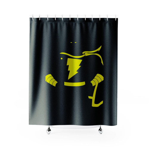 Shazam In Lightning Color Shower Curtains