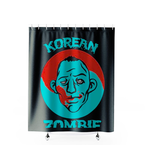 The Korean Zombie Shower Curtains
