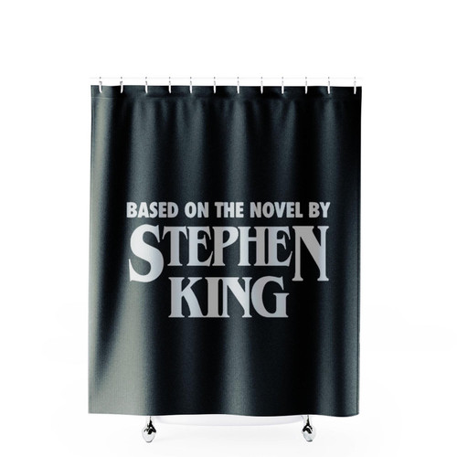 Based On The Novel By Stephen King Horror Inspired Shower Curtains