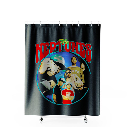 The Neptunes Pharrell Williams Vintage Shower Curtains