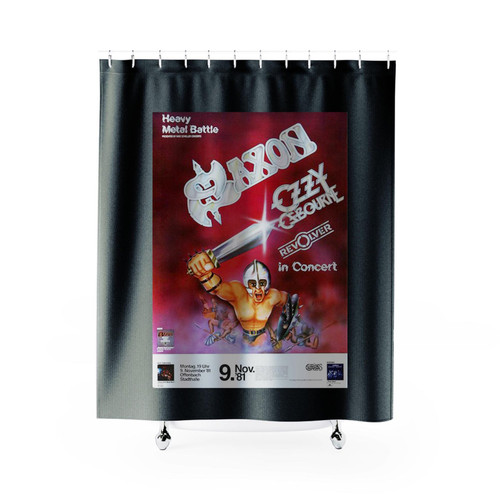 George Thorogood In Concert Frankfurt 1981 Shower Curtains