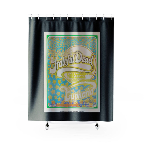 Grateful Dead Euphoria Concert And Postcard Group Shower Curtains