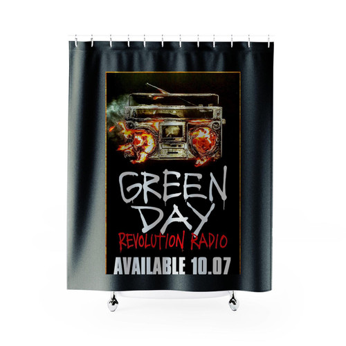 Green Day Revolution Radio Ltd Ed New Large Rare Tour Shower Curtains
