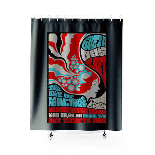 Greta Van Fleet Tour Shower Curtains
