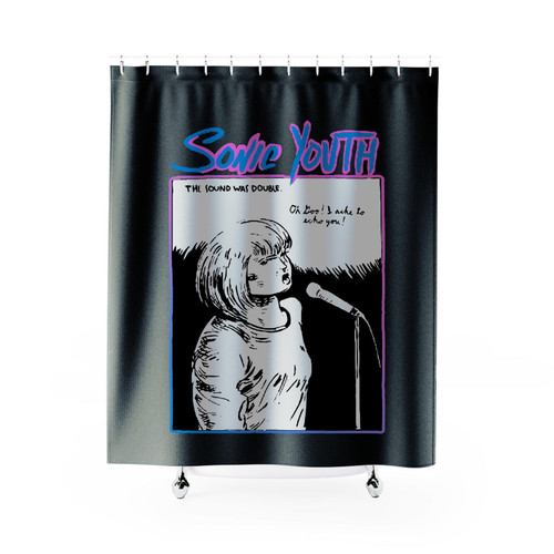 Sonic Youth Echo Shower Curtains