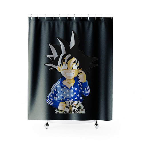 Bape Goku Shower Curtains