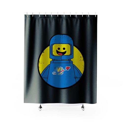 Spaceship The Lego Movie 2 The Second Part Shower Curtains