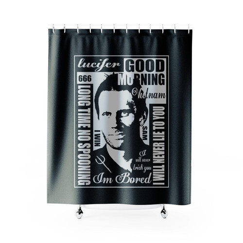 Spn Lucifer Shower Curtains