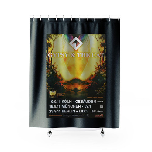 Gypsy & The Cat Gilgamesh Tour 2011 Shower Curtains