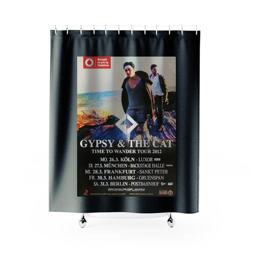 Gypsy & The Cat Time To Wander Tour 2012 Shower Curtains