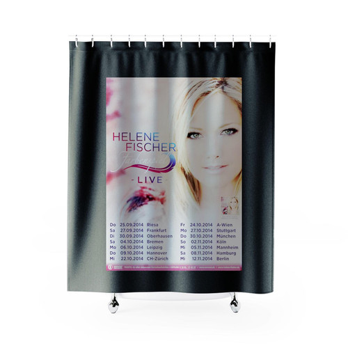 Helene Fischer Farbenspiel Tour 2014 Shower Curtains