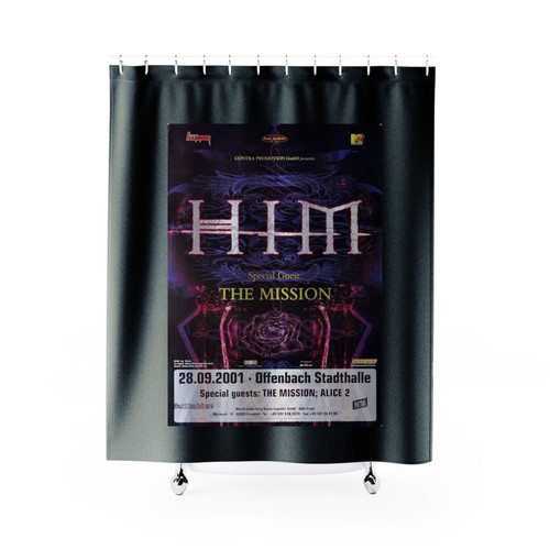 Him Enhanced Frankfurt 2001 Shower Curtains