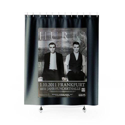 Hurts Alive And Swinging Frankfurt 2011 Shower Curtains