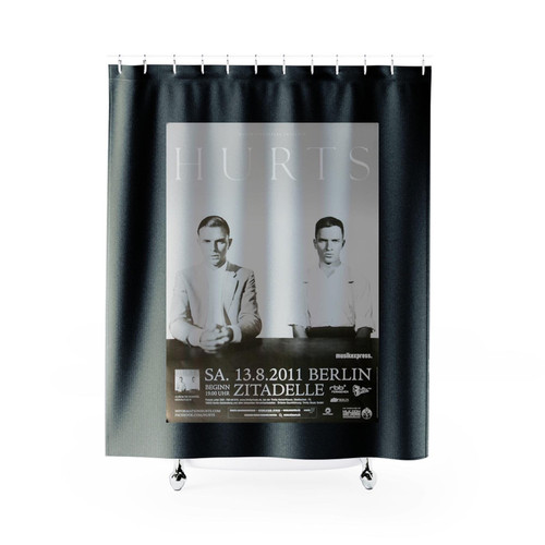 Hurts Happiness Berlin 2011 Shower Curtains