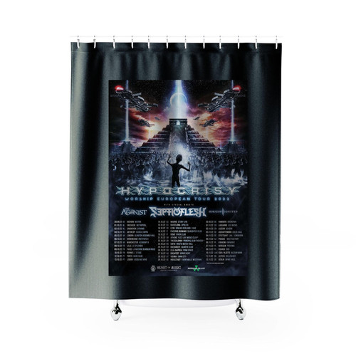 Hypocrisy European Tour Shower Curtains