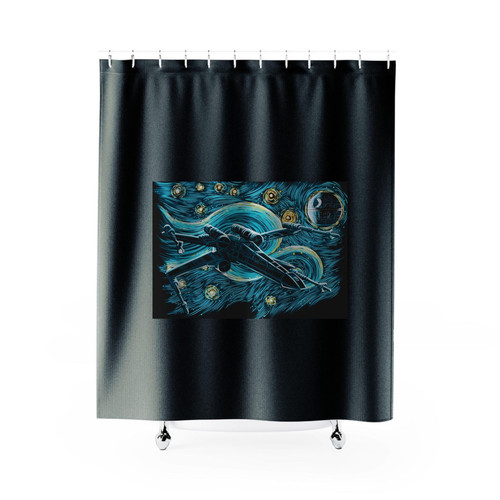 Star Wars Starry Rebel Shower Curtains