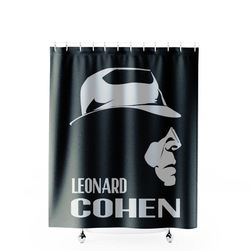 The Partisan Leonard Cohen Shower Curtains