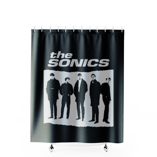 The Sonics Shower Curtains