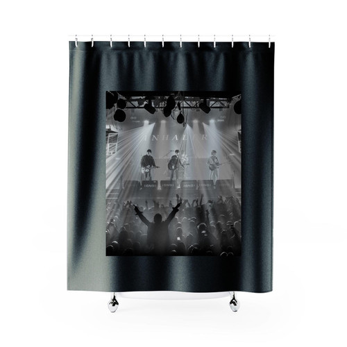 Inhaler Dublin Band Shower Curtains