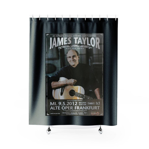 James Taylor Intimate Evening Frankfurt 2012 Shower Curtains