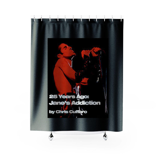 Jane's Addiction By Chris Cuffaro Shower Curtains