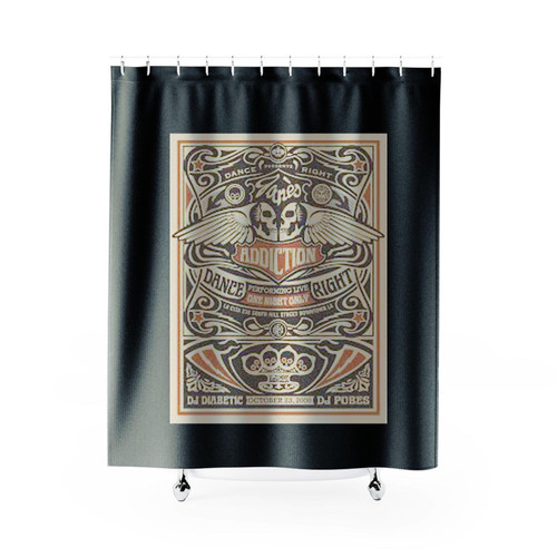 Jane's Addiction Dance Right Shower Curtains