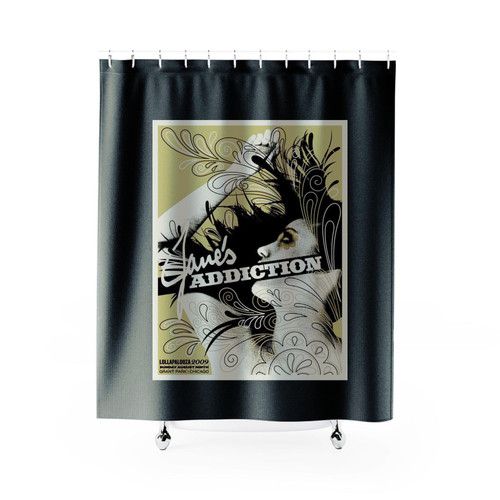 Jane's Addiction Lollapalooza Chicago 2009 Shower Curtains