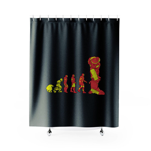 Stark Evolution Shower Curtains