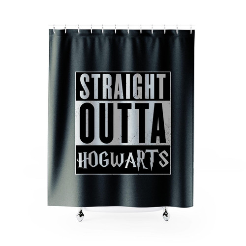 Straight Outta Hogwarts Shower Curtains