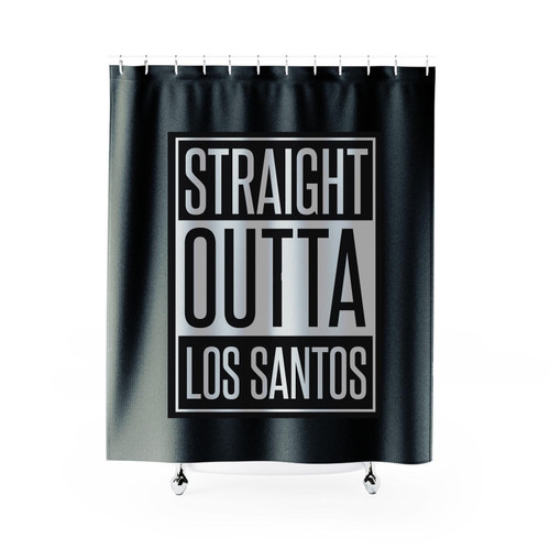 Straight Outta Los Santos Shower Curtains