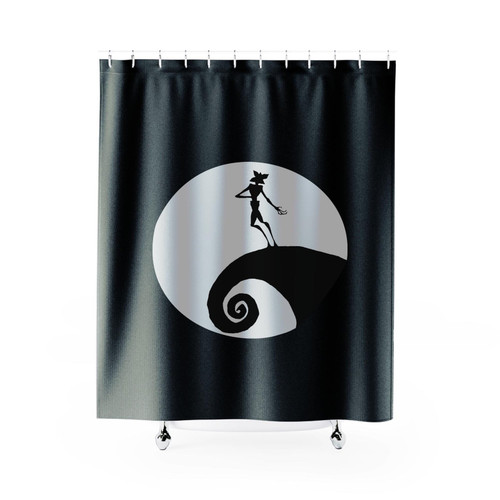 Stranger Things Before Christmas Shower Curtains