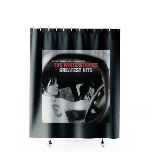 The White Stripes Greatest Hits Shower Curtains