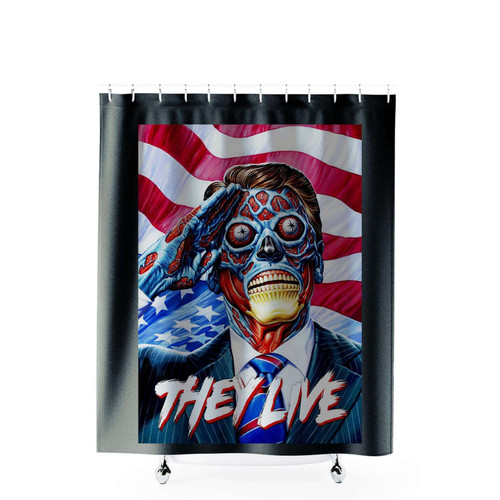 They Live Carnival Shower Curtains