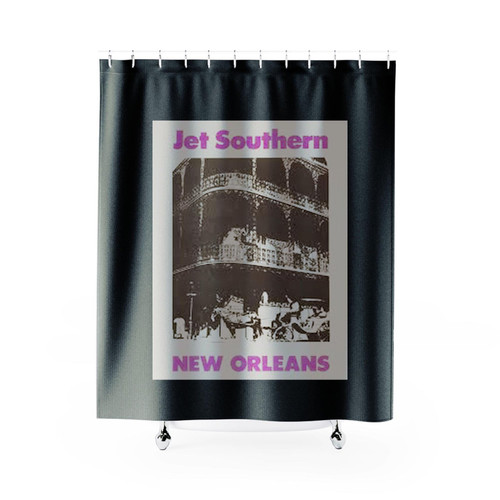 Jet Southern Original Airline Travel Shower Curtains