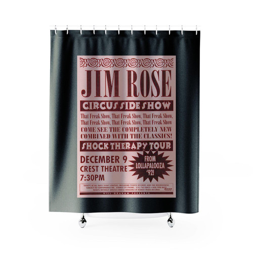 Jim Rose Circus Side Show Shower Curtains Jim Rose Circus Side Show Shower Curtains