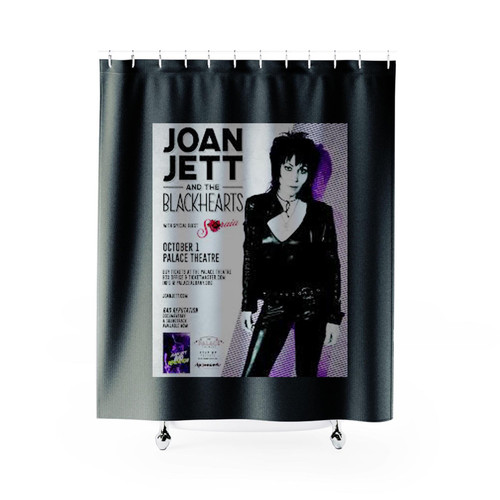 Joan Jett Concert Pushed Back To October Shower Curtains
