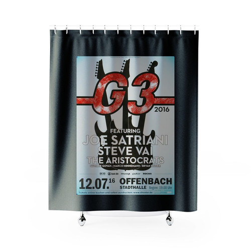 Joe Satriani Live In Frankfurt 2016 Shower Curtains