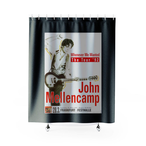John Cougar Mellencamp Whenever We Wanted Frankfurt 1992 Shower Curtains