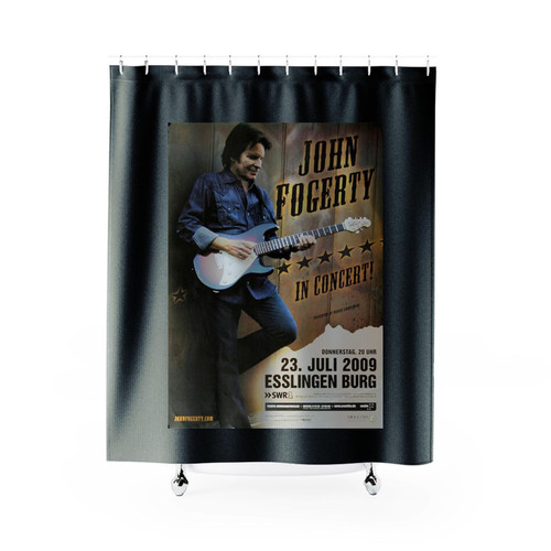 John Fogerty Blue Ridge Rangers Esslingen 2009 Shower Curtains John Fogerty Blue Ridge Rangers Esslingen 2009 Shower Curtains