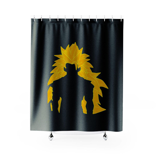 Super Saiyan 3 Goku Shower Curtains