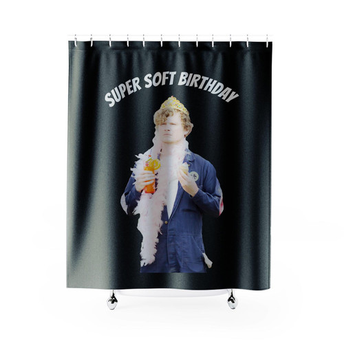 Super Soft Birthday Shower Curtains